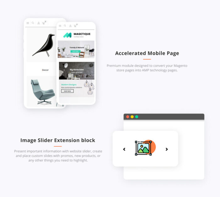 Magetique - Furniture Magento Theme - Features Image 4