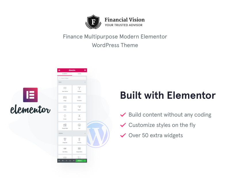 Financial Vision – Finance Multipurpose Classic Elementor WordPress Theme - Features Image 1