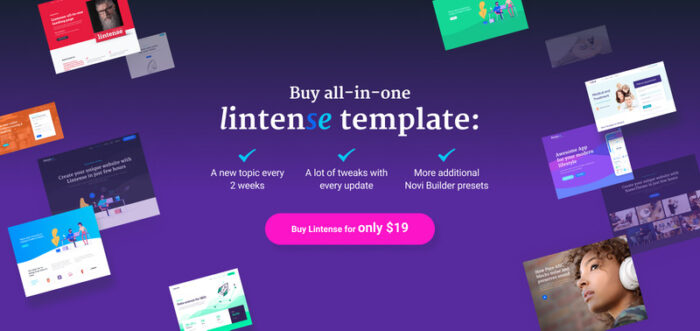 Lintense Advertising Agency - Creative HTML Landing Page Template - Features Image 2