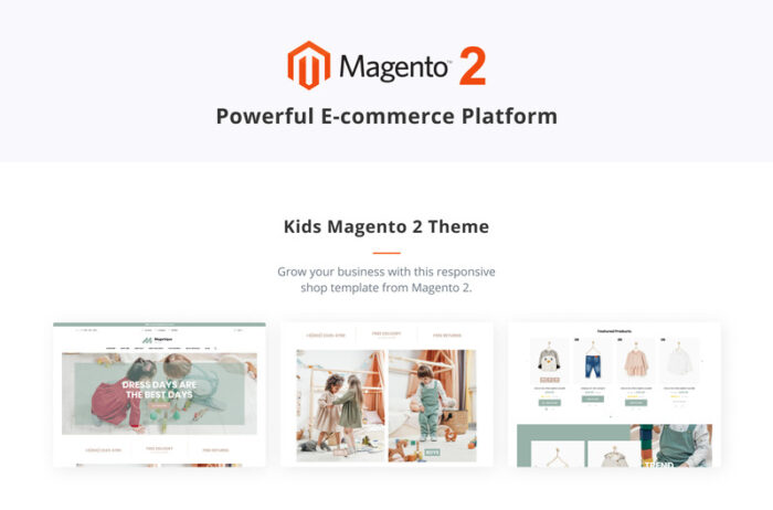 Magetique Kids Store Magento Theme - Features Image 2