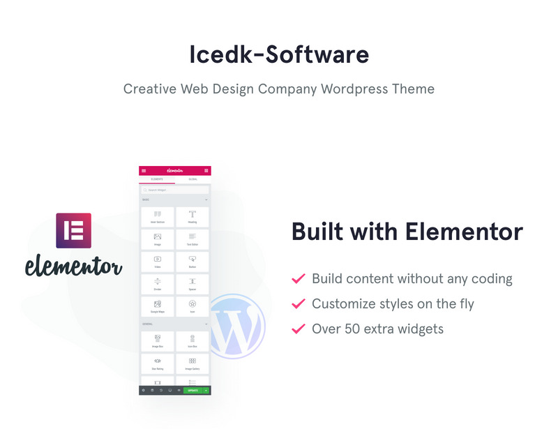 Icedk-Software - Design studio WordPress Theme - Features Image 1