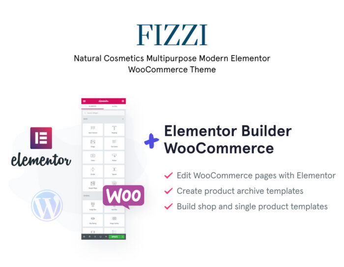 Fizzi - Natural Cosmetics Website Template WooCommerce Theme - Features Image 1