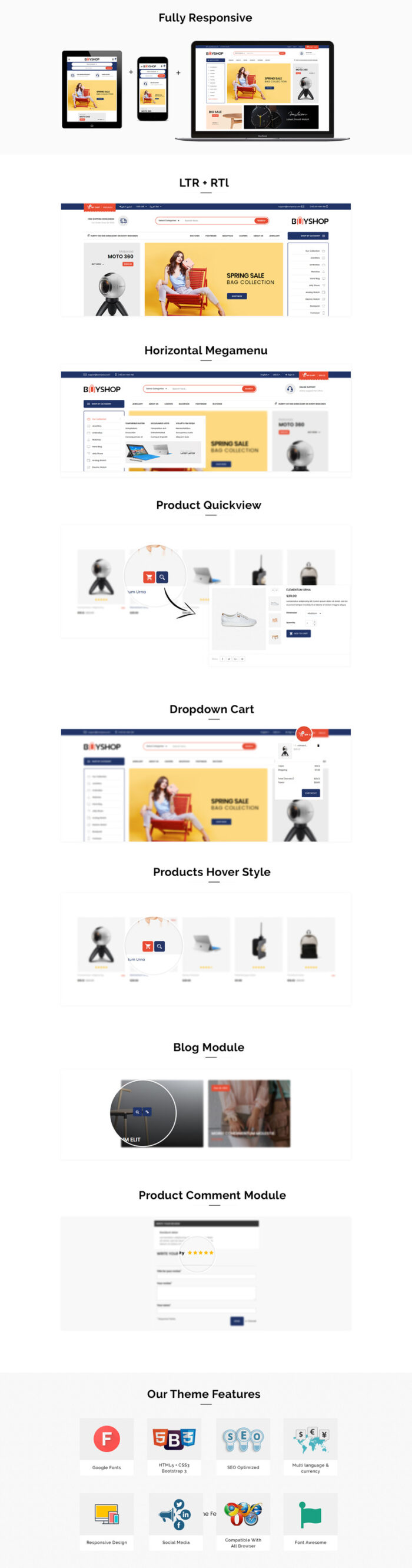 BuyShop - Mega Store Responsive PrestaShop Theme - Features Image 1