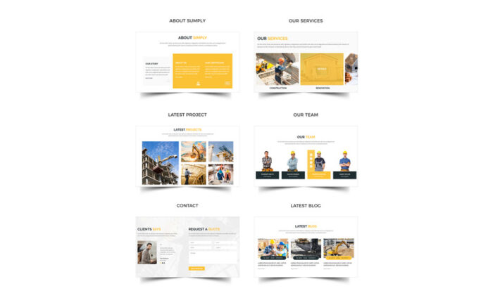 Simply - Construction Website Template - Features Image 4