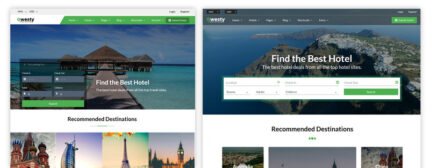 Gwesty - Hotel Booking Website Template - Features Image 1