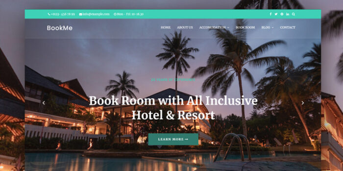 Booking Hotel-Villa and Travel Joomla 5 Template - Features Image 1