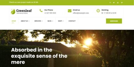 Greenleaf - Gardening, Lawn & Landscaping Joomla 5 Template - Features Image 1