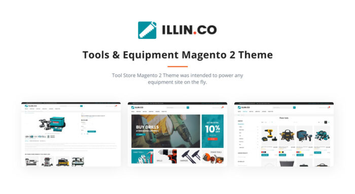 Illin.co - Tools & Equipment Magento Theme - Features Image 3