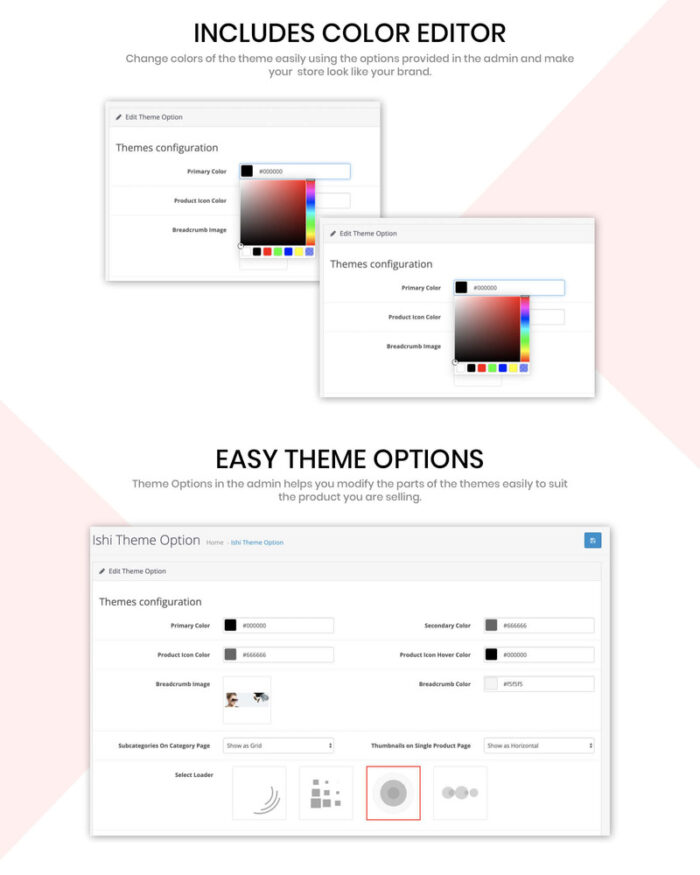 Genious Power Tools OpenCart Template - Features Image 1