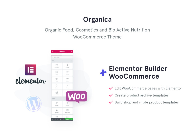 Organica - Organic Food, Cosmetics and Bio Active Nutrition WooCommerce Theme - Features Image 1