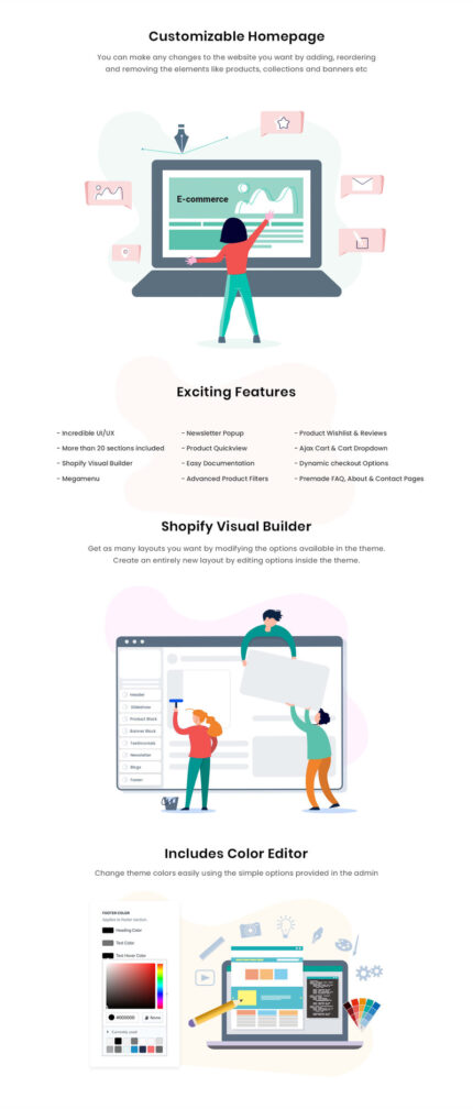 Hexastore Electronics Shopify Theme - Features Image 1