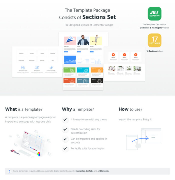 Serwin - Services Jet Sections Elementor Template - Features Image 1