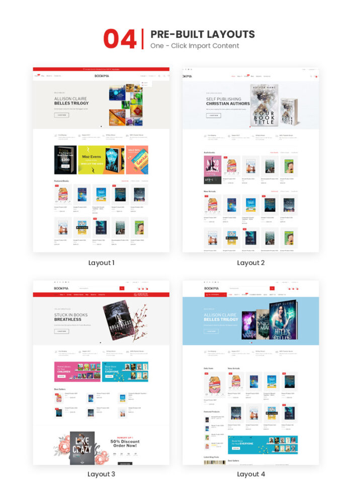 Bookima - Theme for Book Store WooCommerce Theme - Features Image 2