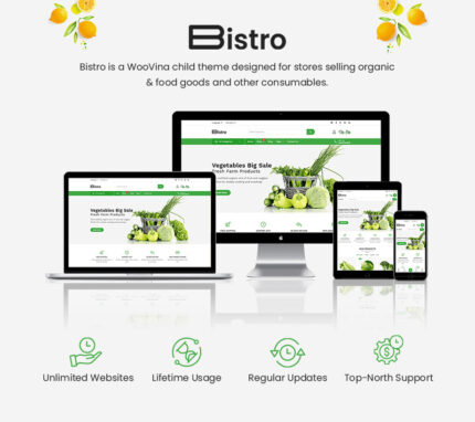 Bistro - Organic & Food WooCommerce Theme - Features Image 1