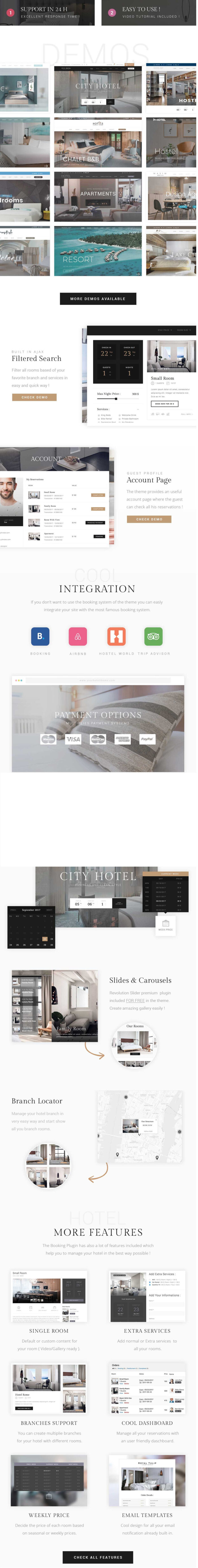 Reina Hotel -Multipurpose Premium HTML5 Website Template - Features Image 1