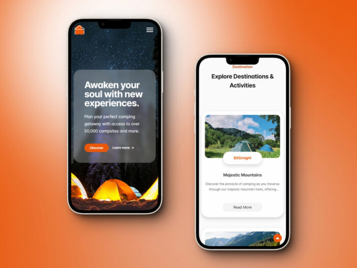 Campify - Camping HTML Landing Page Template - Features Image 2