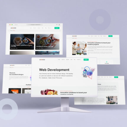 Agweb web design and development Services template - Features Image 1