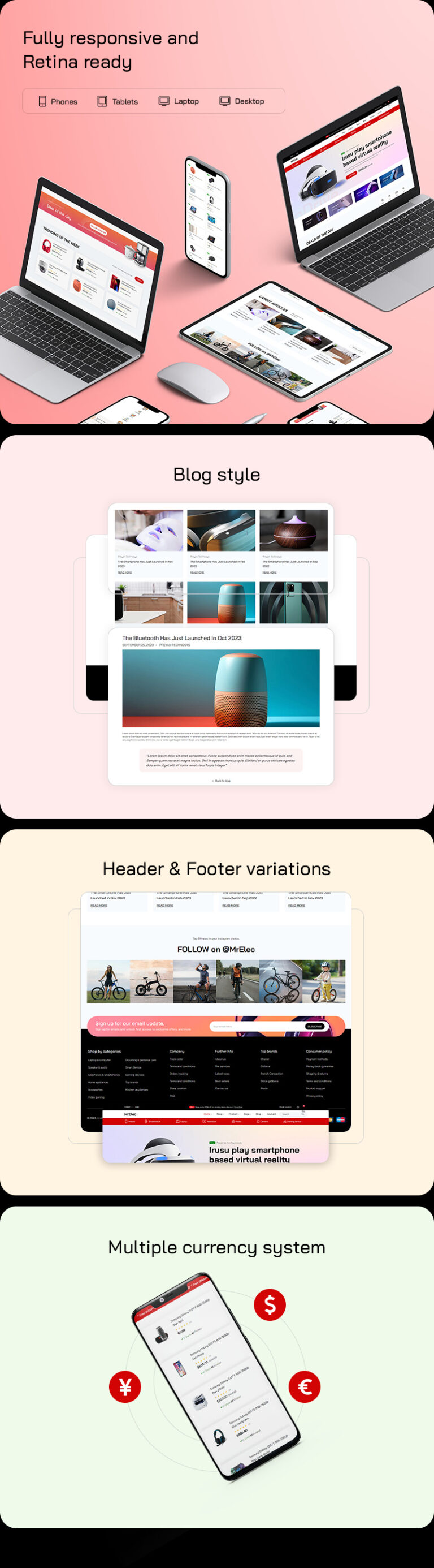 MrElec - Electronics & Gadgets Shopify Theme - Features Image 4