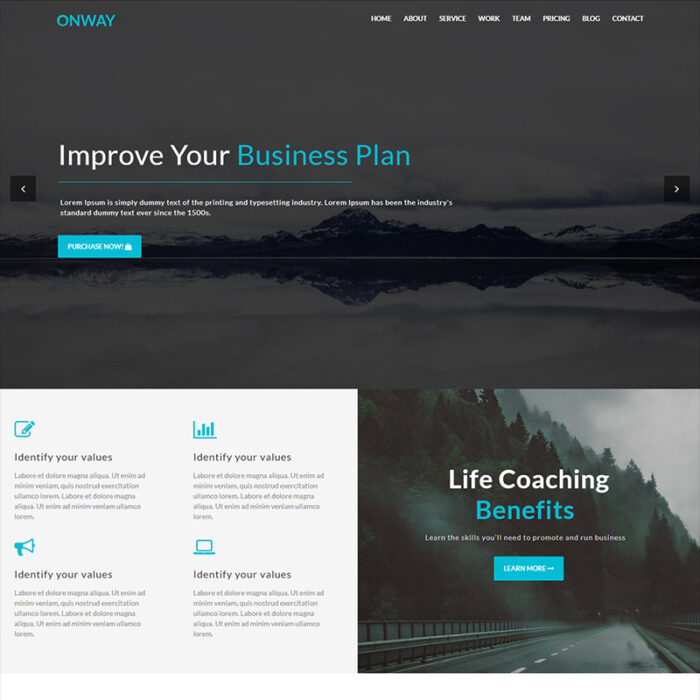 Onway Digital Marketing Agency Landing Page Template - Features Image 2