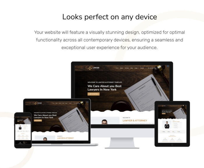 Lawyer & Attorney Law Firm - Law Elementor Kit - Features Image 6