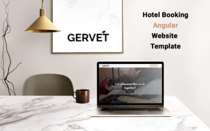 Gervet - Hotel Booking Angular Template - Features Image 1