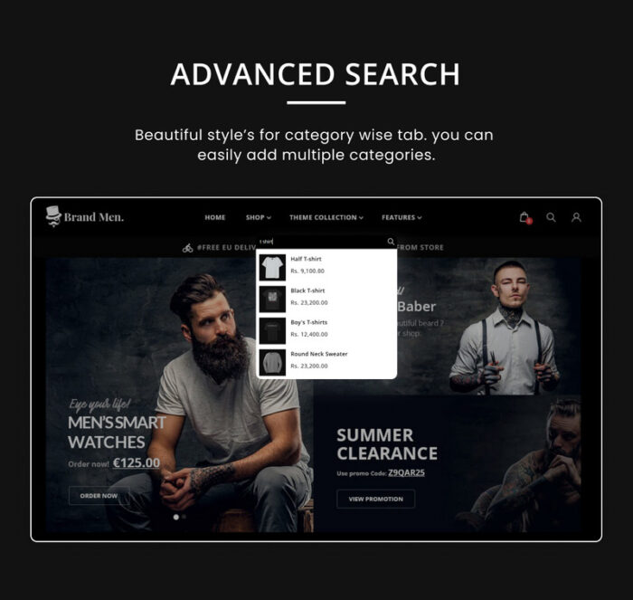 Brand Mega Fashion–Style Cloths–Shoes Shopify 2.0 Premium Responsive Theme - Features Image 6