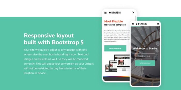 Starbis - Business Multipurpose Bootstrap 5 Website Template - Features Image 6