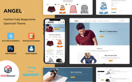 Angel - Best ELectronic Theme OpenCart Template - Features Image 1