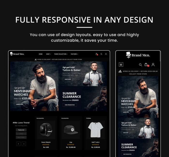 Brand Mega Fashion–Style Cloths–Shoes Shopify 2.0 Premium Responsive Theme - Features Image 5