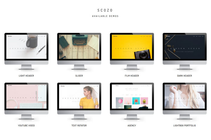 Scozo - Minimal HTML5 Website Template - Features Image 1