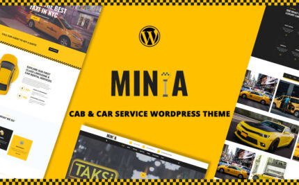 Minta | Taxi and Limousine WordPress Theme - Features Image 1