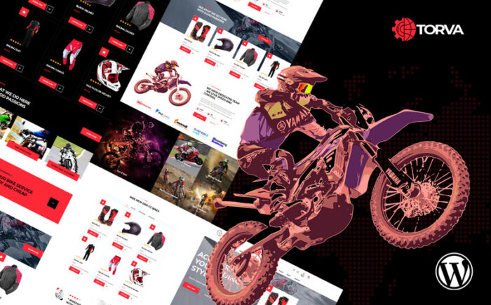 Trova Sports Motor Bike Shop WooCommerce Theme - Features Image 1