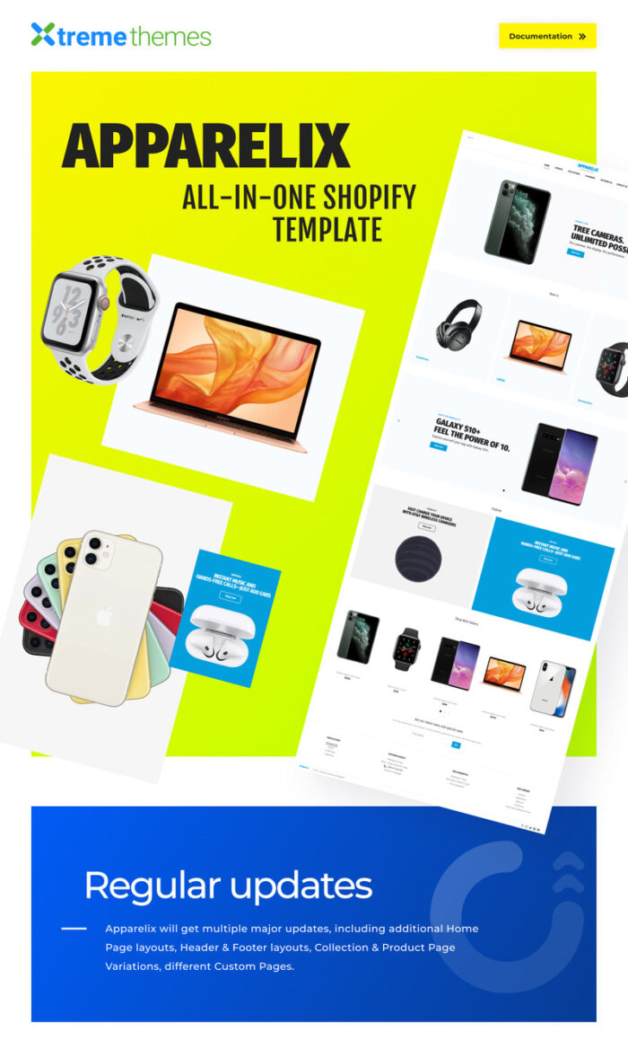 Electronics Shop on Shopify - Apparelix Shopify Theme - Features Image 1