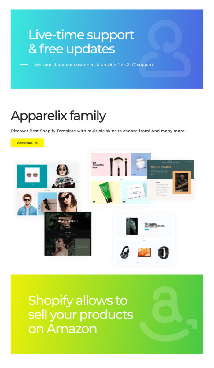 Electronics Shop on Shopify - Apparelix Shopify Theme - Features Image 3