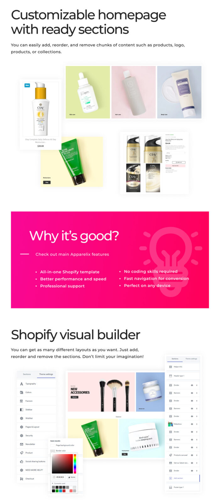 Korean Cosmetics Store Shopify Theme - Features Image 2