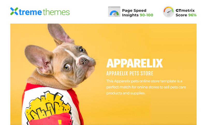 Apparelix Pets Online Store Template Shopify Theme - Features Image 1