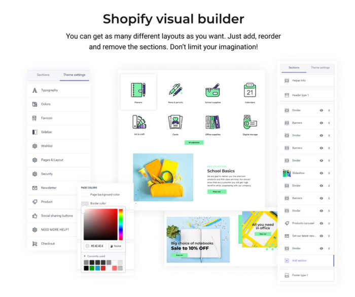 Apparelix - Stationery Clean Shopify Theme - Features Image 3