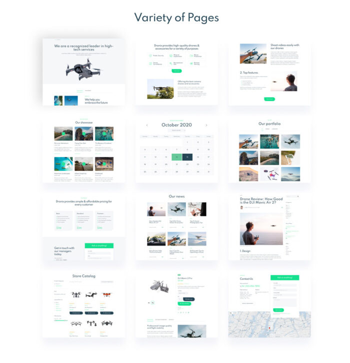 Dronix - Drone Store Website Template - Features Image 3