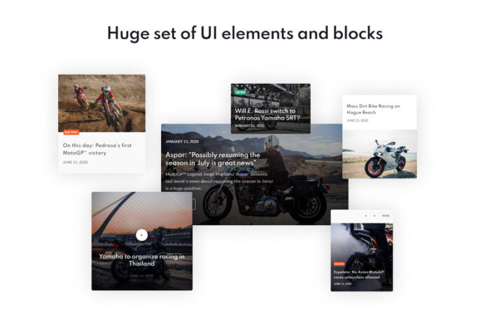 BikerPath - Motorcycle News Website Template - Features Image 5