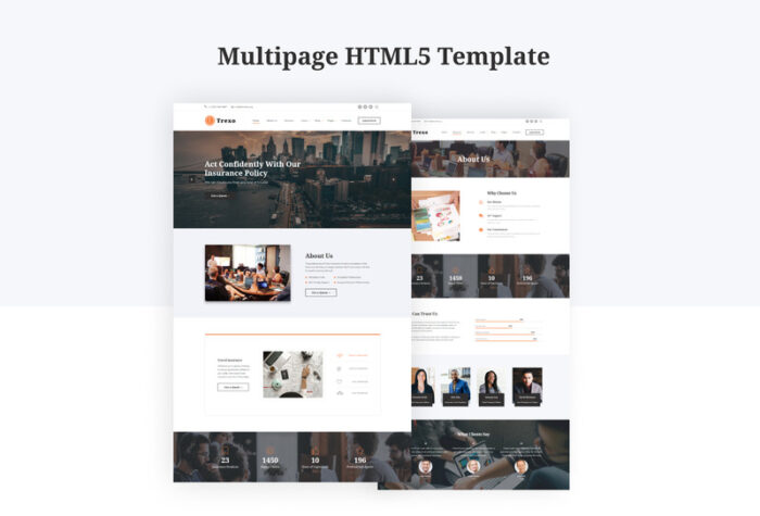 Trexo - Insurance Agency HTML5 Website Template - Features Image 2