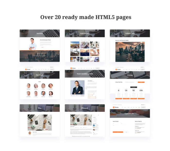 Trexo - Insurance Agency HTML5 Website Template - Features Image 3