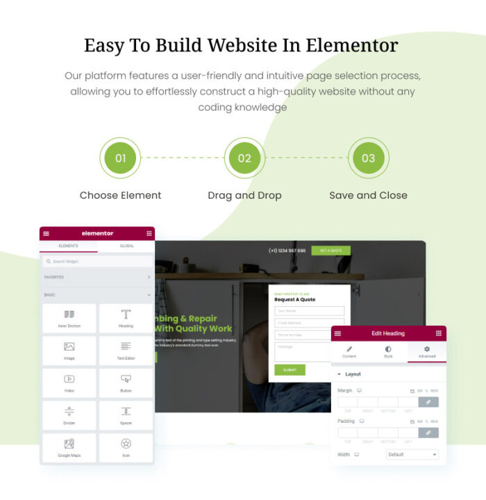 Plumb - Plumbing Services Elementor Template - Features Image 2