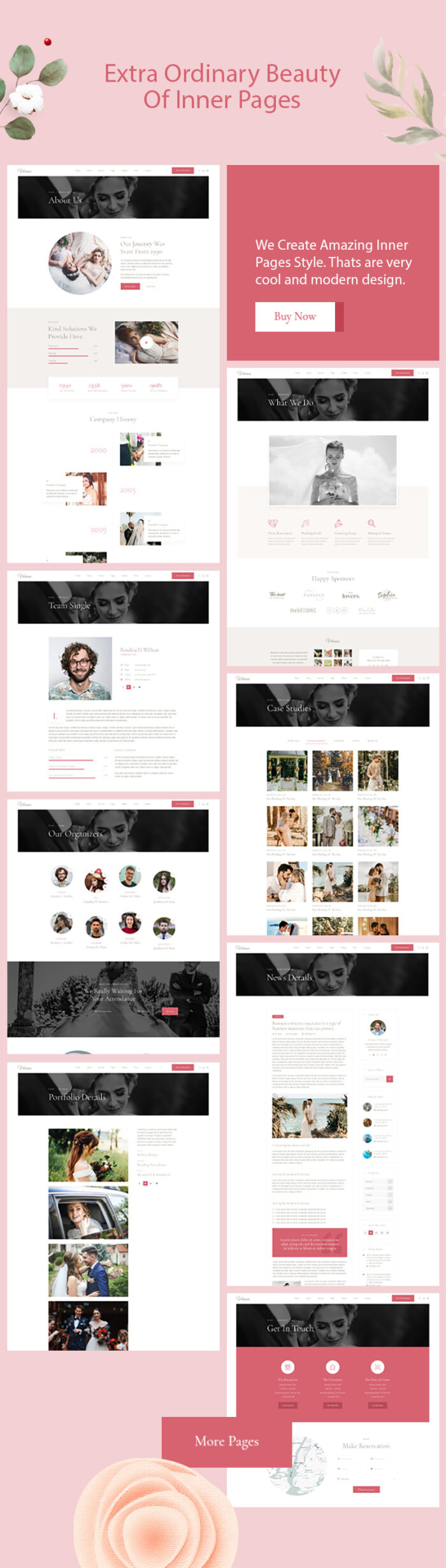 Vibeson - Elegant Wedding Planner Event Photography HTML Template - Features Image 3