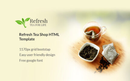 Refresh Tea - Responsive Bootstrap HTML Website - Features Image 1