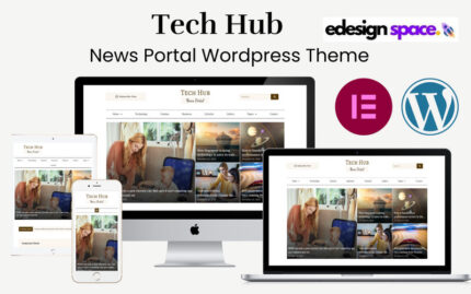 Tech Hub  - News Portal WordPress Theme - Features Image 1