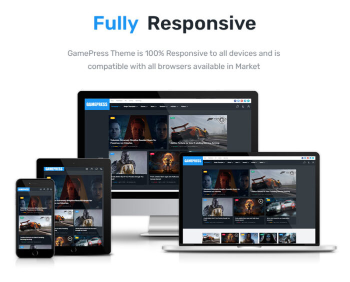 GamePress - Gaming News WordPress Theme - Features Image 2