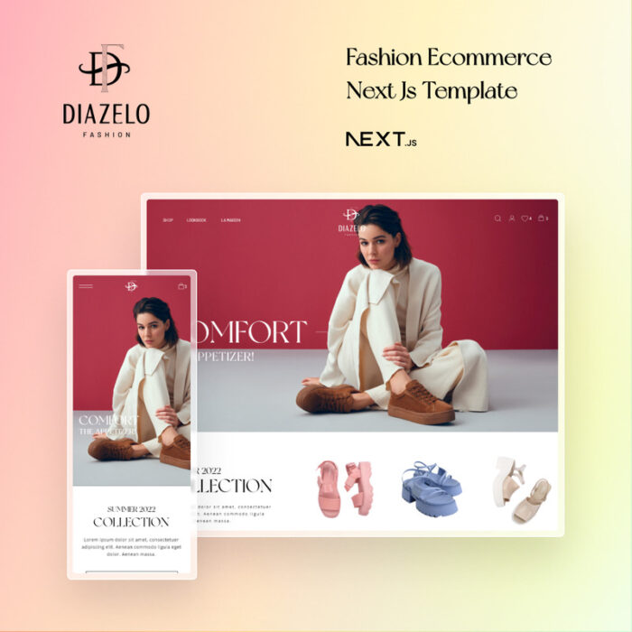 DIAZELO Fashion - Next JS Template - Features Image 1