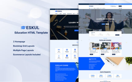 Eskul - Education HTML Website - Features Image 1