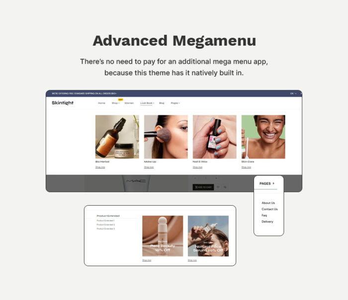 Skintight -Cosmetics & Beauty store High level Shopify 2.0 Multi-purpose Responsive Theme - Features Image 10