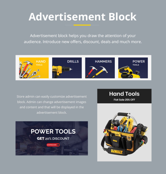 ToolBux - Tools & Hardware Responsive Prestashop Theme - Features Image 1